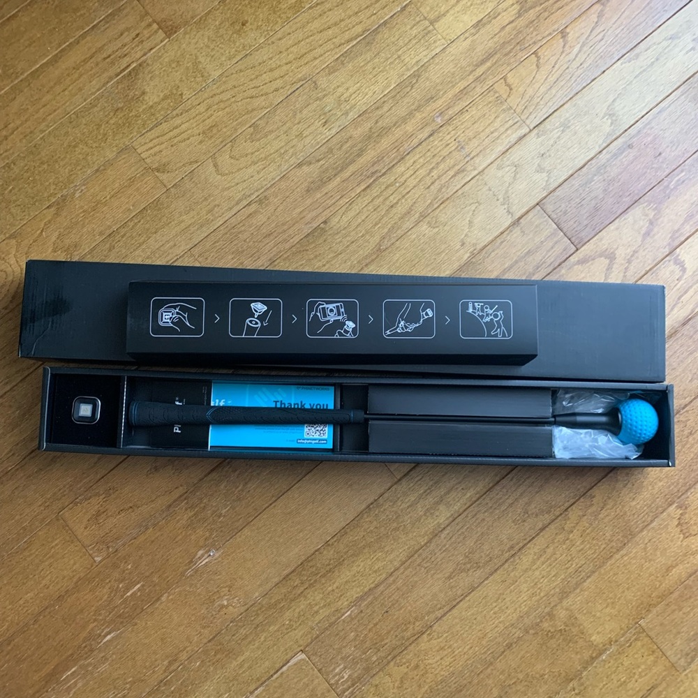 Phigolf home simulator. New in box never used.